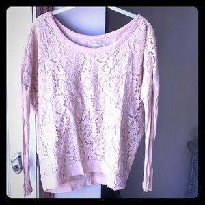 Chl Sor over sized lace top
